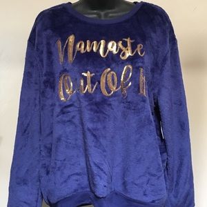 Velvet Pullover Sweater